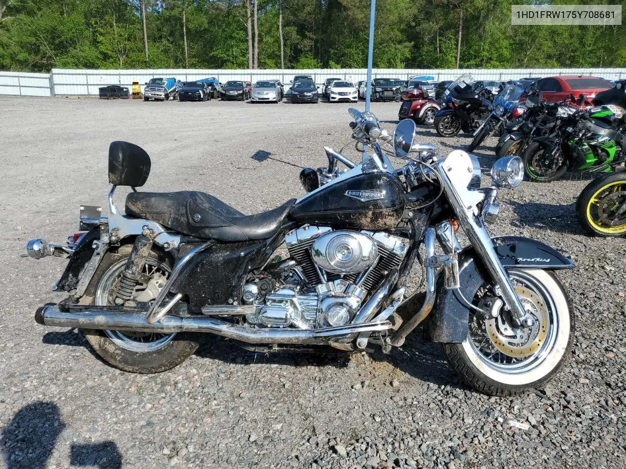 2005 Harley-Davidson Flhrci VIN: 1HD1FRW175Y708681 Lot: 52695995