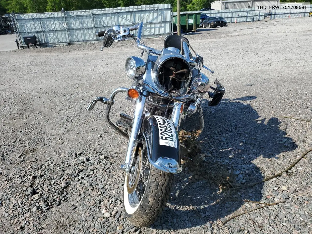2005 Harley-Davidson Flhrci VIN: 1HD1FRW175Y708681 Lot: 52695995
