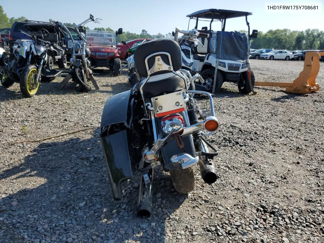 2005 Harley-Davidson Flhrci VIN: 1HD1FRW175Y708681 Lot: 52695995
