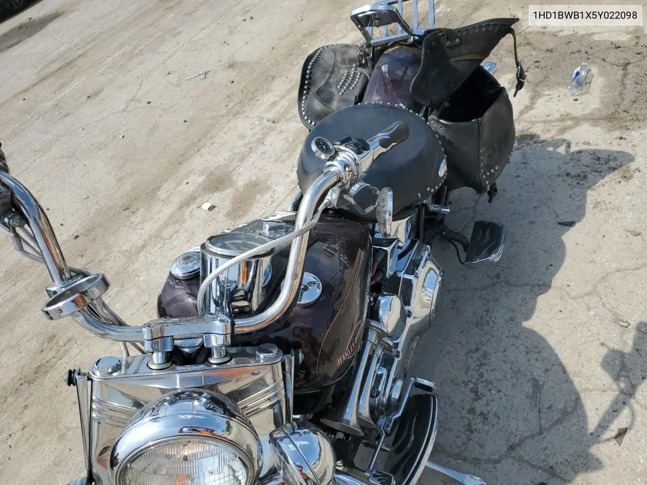 2005 Harley-Davidson Flstci VIN: 1HD1BWB1X5Y022098 Lot: 54245465