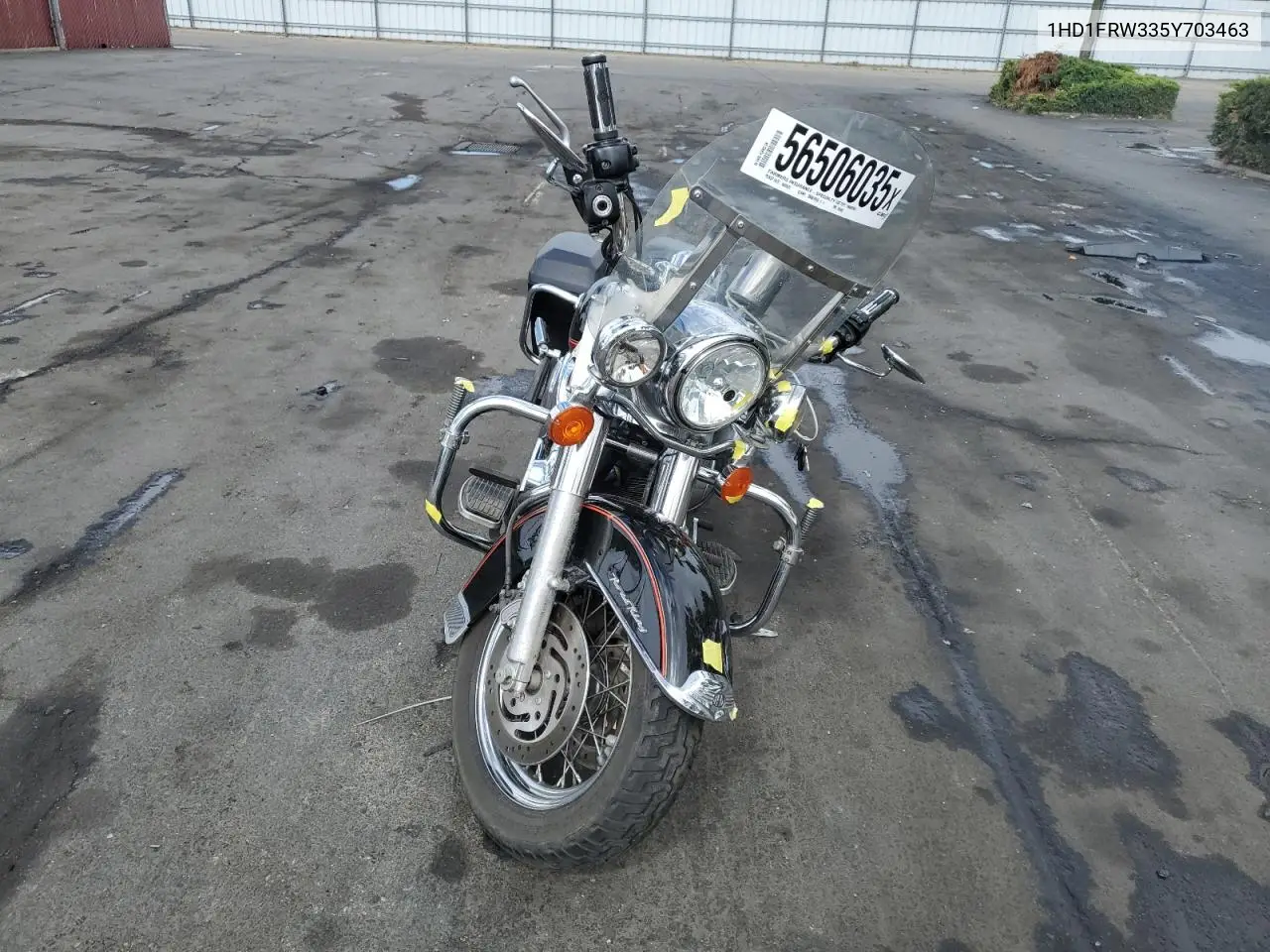2005 Harley-Davidson Flhrci VIN: 1HD1FRW335Y703463 Lot: 56506035