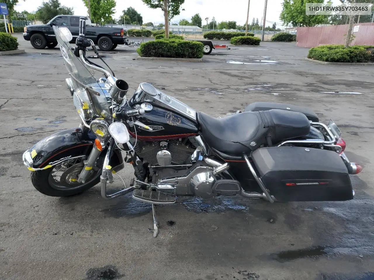 2005 Harley-Davidson Flhrci VIN: 1HD1FRW335Y703463 Lot: 56506035