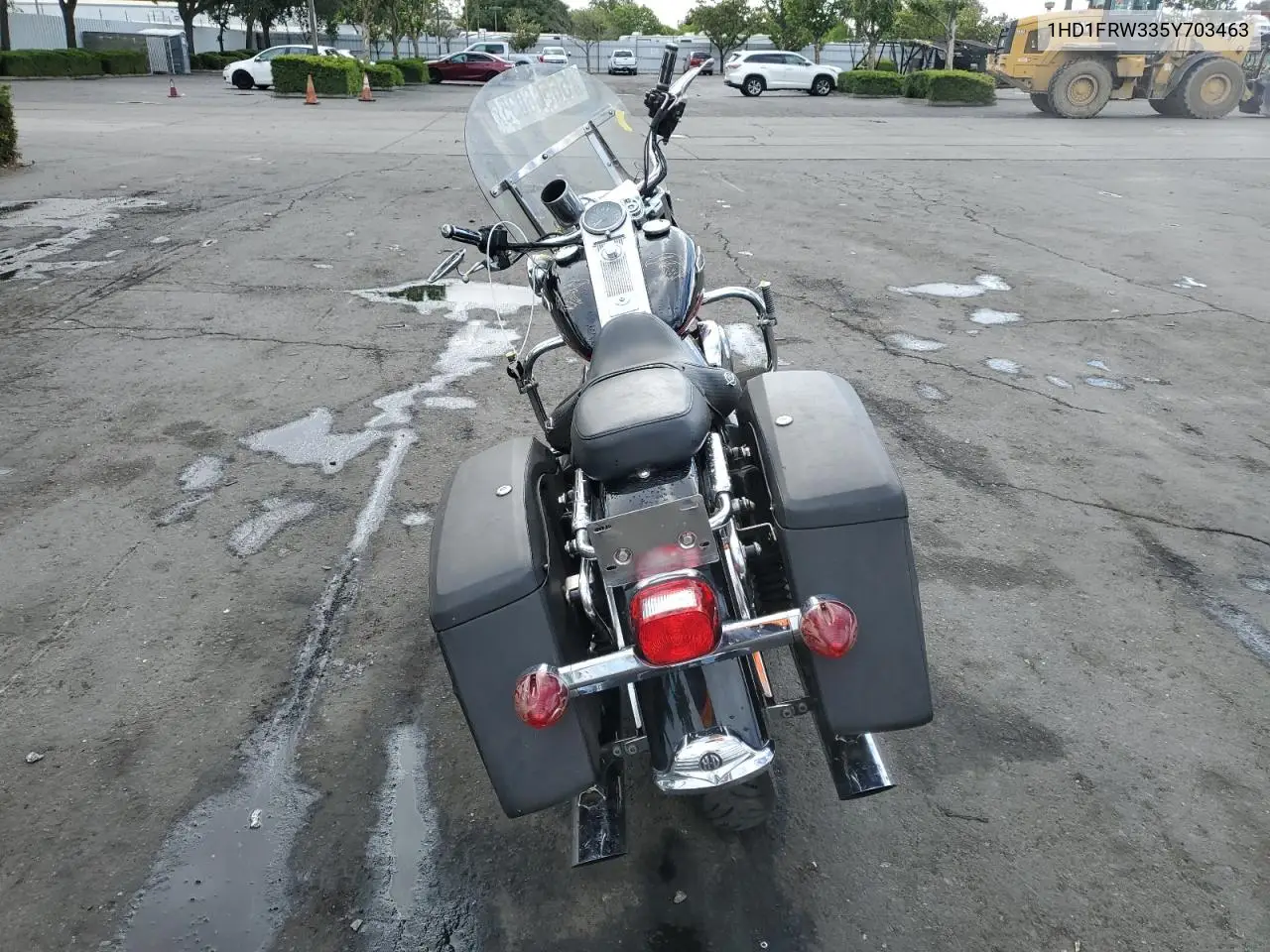 2005 Harley-Davidson Flhrci VIN: 1HD1FRW335Y703463 Lot: 56506035