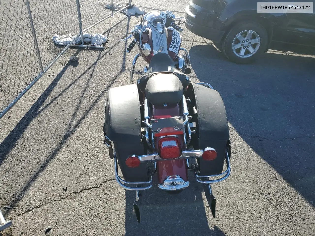 2005 Harley-Davidson Flhrci VIN: 1HD1FRW185Y643422 Lot: 56909525