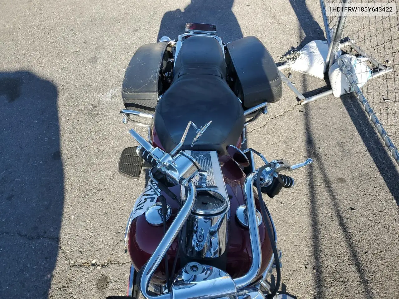2005 Harley-Davidson Flhrci VIN: 1HD1FRW185Y643422 Lot: 56909525