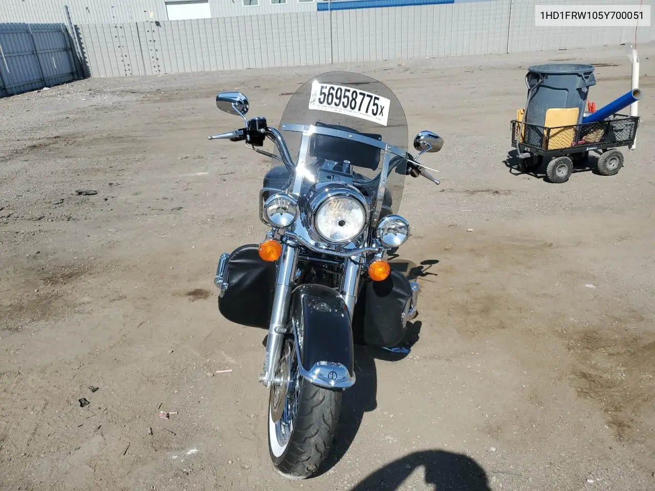 2005 Harley-Davidson Flhrci VIN: 1HD1FRW105Y700051 Lot: 56958775