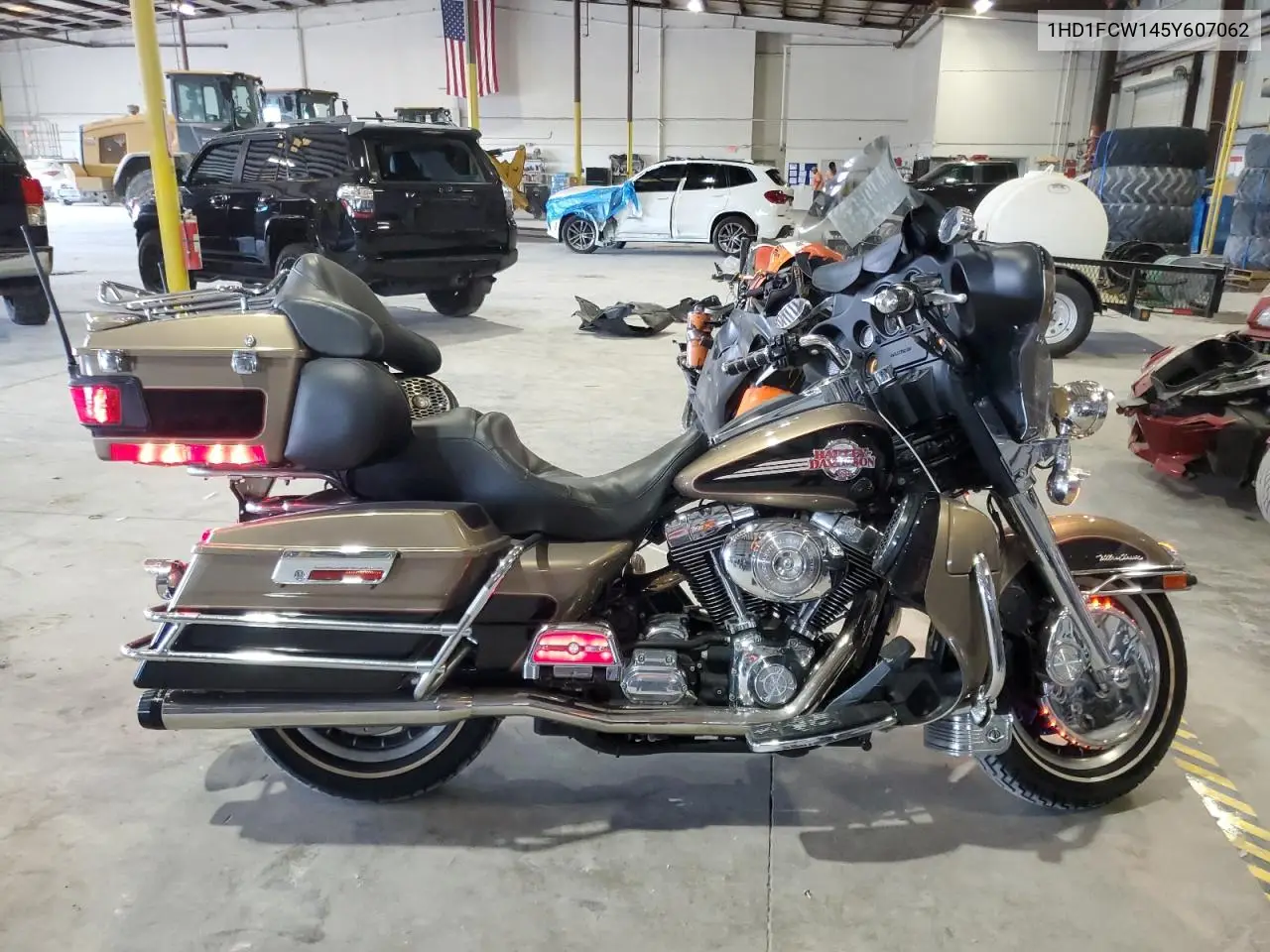 2005 Harley-Davidson Flhtcui VIN: 1HD1FCW145Y607062 Lot: 57049925