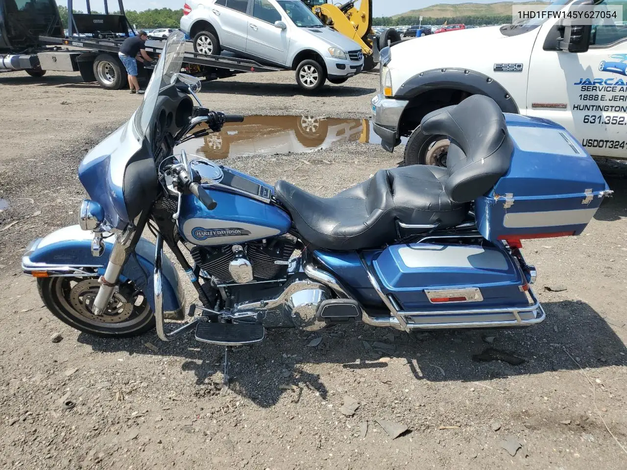 2005 Harley-Davidson Flhtci VIN: 1HD1FFW145Y627054 Lot: 61524785
