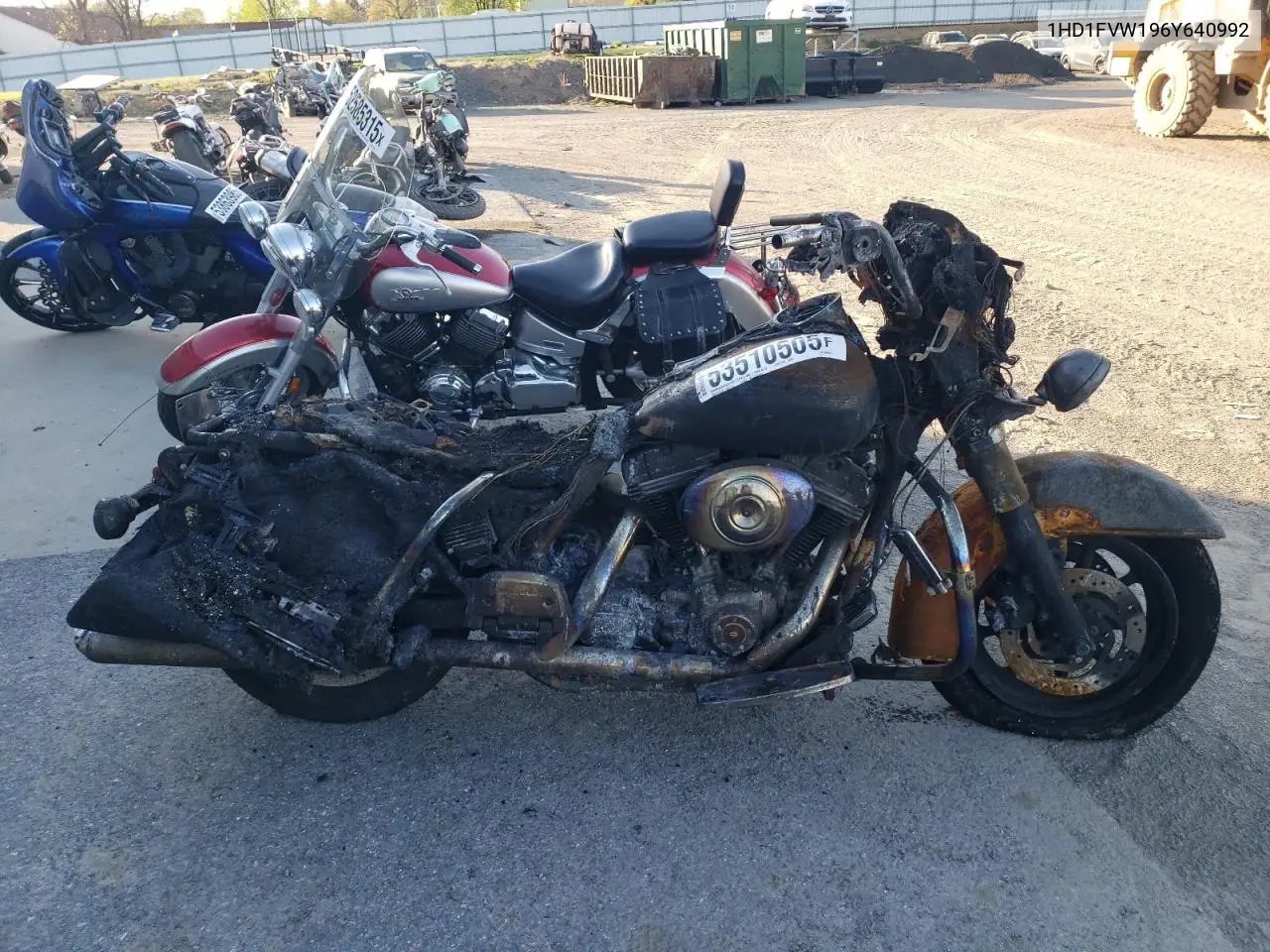 2006 Harley-Davidson Flhti VIN: 1HD1FVW196Y640992 Lot: 53510505