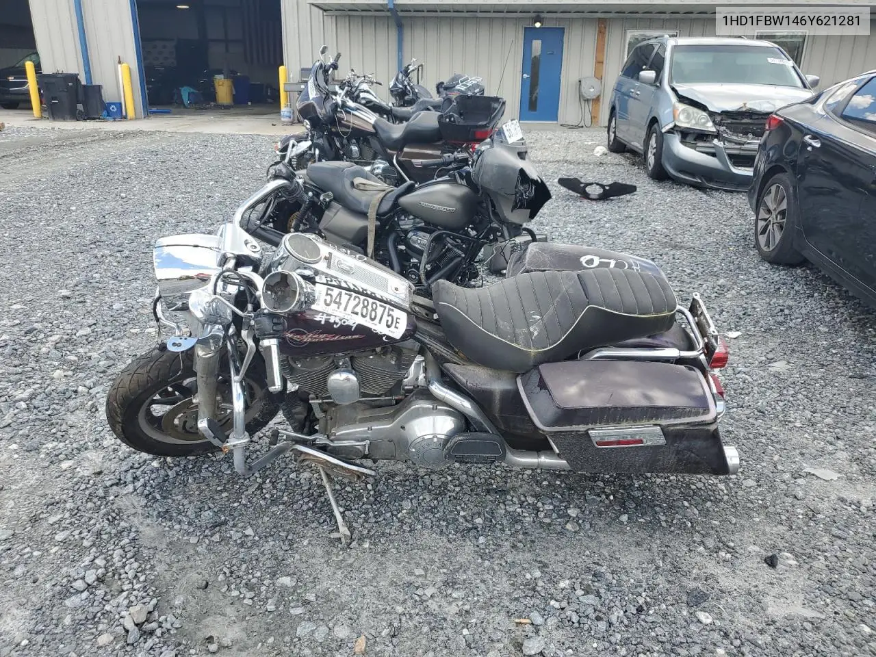 2006 Harley-Davidson Flhri VIN: 1HD1FBW146Y621281 Lot: 54728875