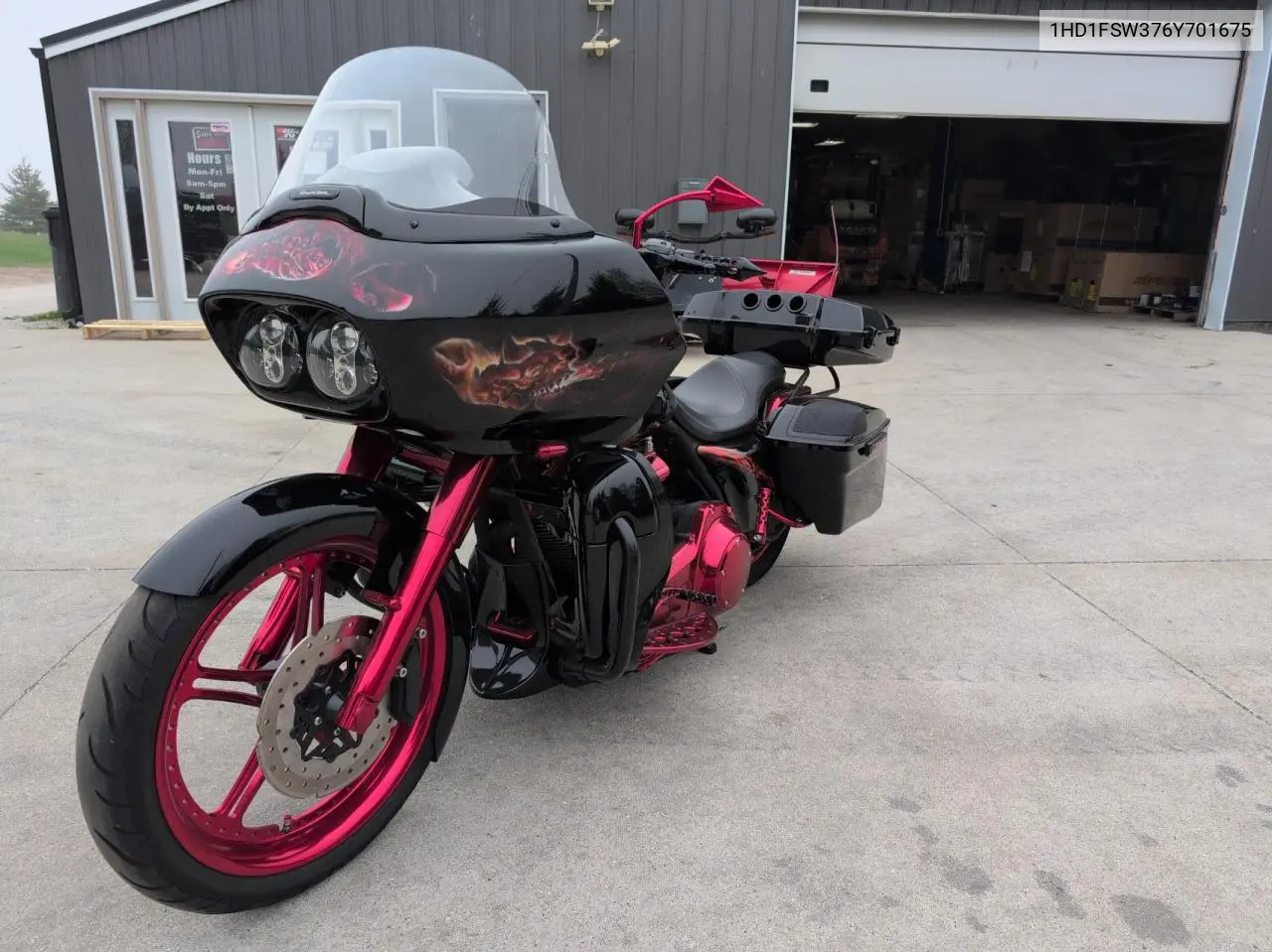 2006 Harley-Davidson Fltri VIN: 1HD1FSW376Y701675 Lot: 57213015