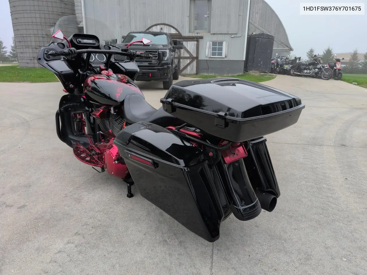2006 Harley-Davidson Fltri VIN: 1HD1FSW376Y701675 Lot: 57213015