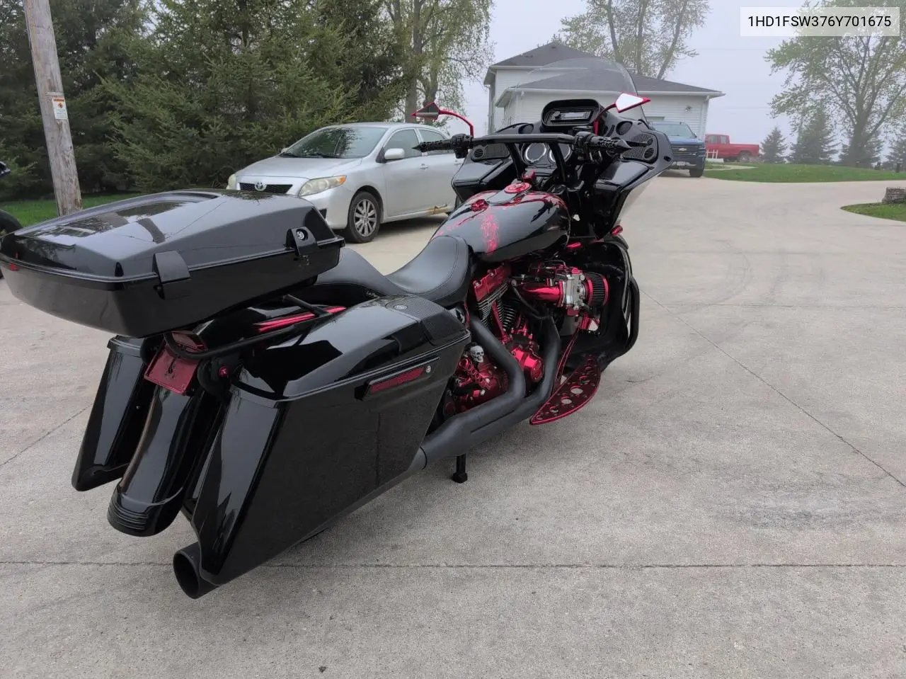 2006 Harley-Davidson Fltri VIN: 1HD1FSW376Y701675 Lot: 57213015
