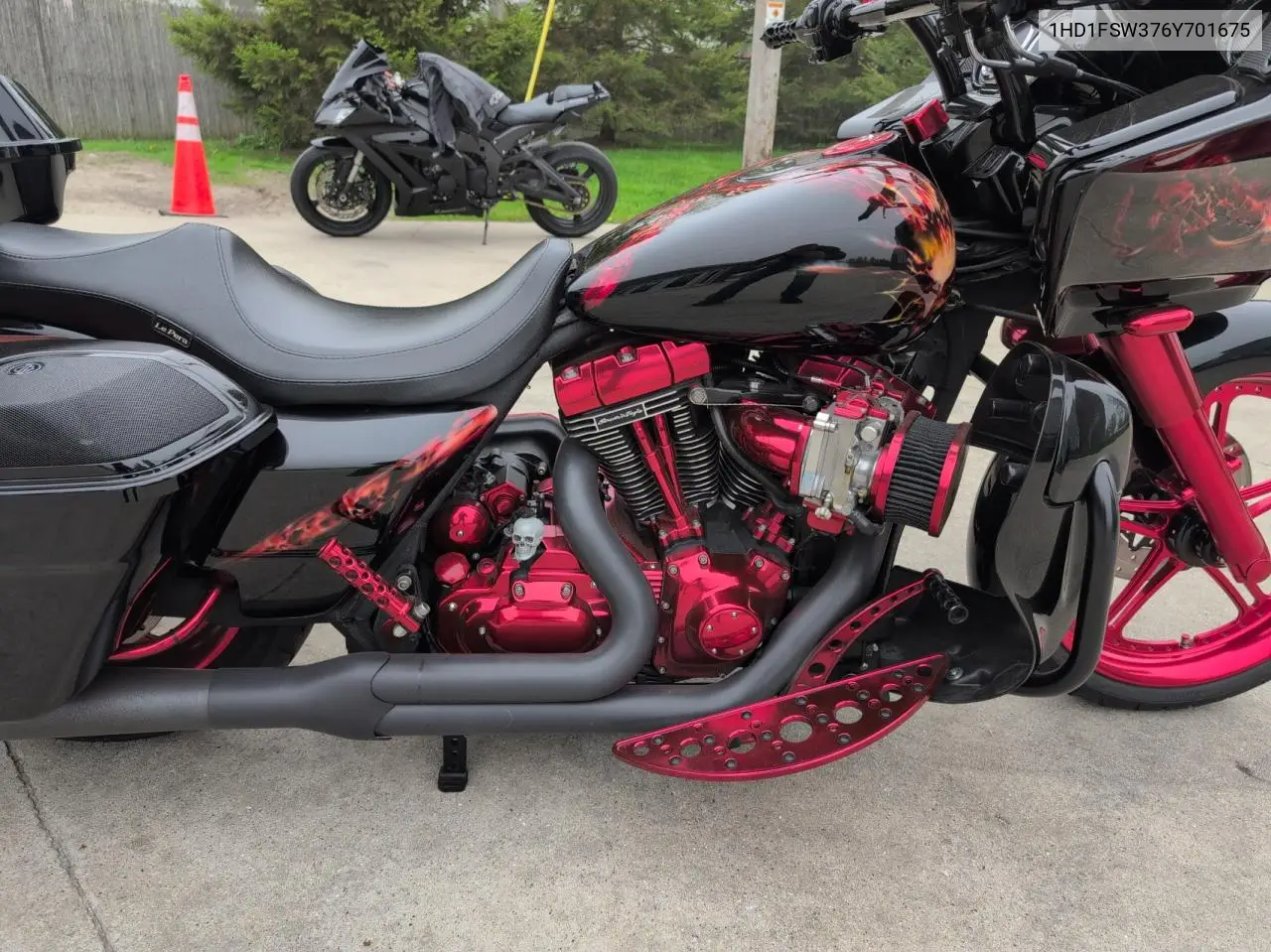 2006 Harley-Davidson Fltri VIN: 1HD1FSW376Y701675 Lot: 57213015
