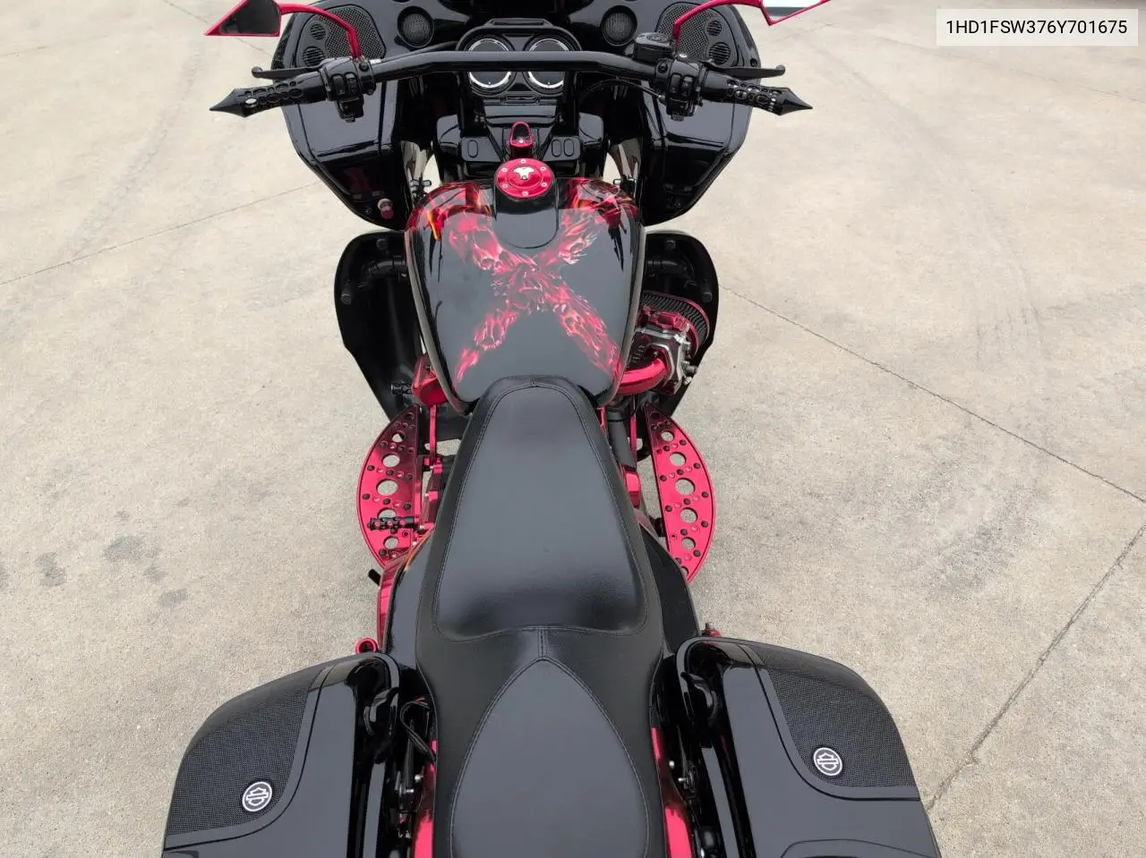 2006 Harley-Davidson Fltri VIN: 1HD1FSW376Y701675 Lot: 57213015
