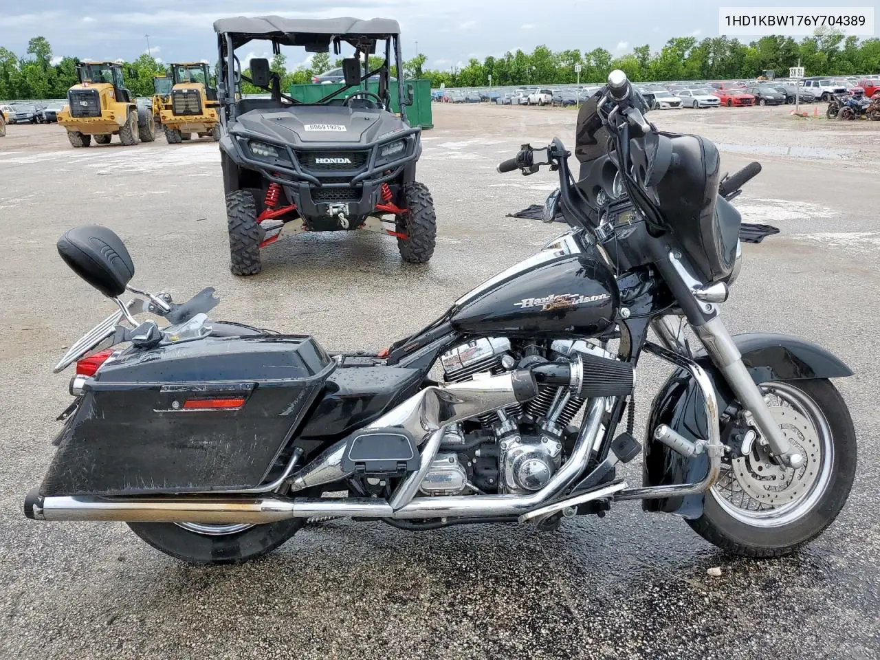 2006 Harley-Davidson Flhxi VIN: 1HD1KBW176Y704389 Lot: 60804925