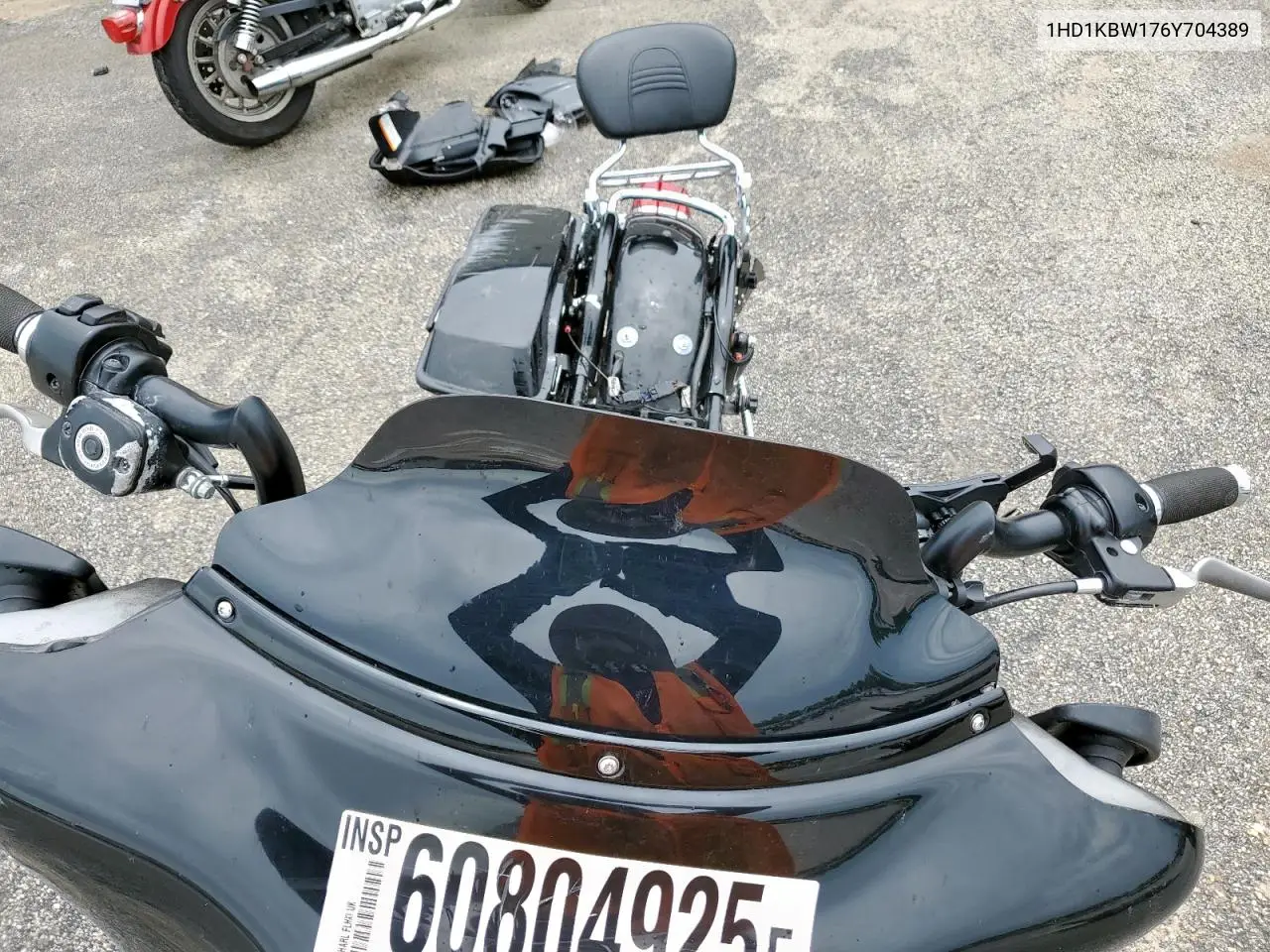 2006 Harley-Davidson Flhxi VIN: 1HD1KBW176Y704389 Lot: 60804925
