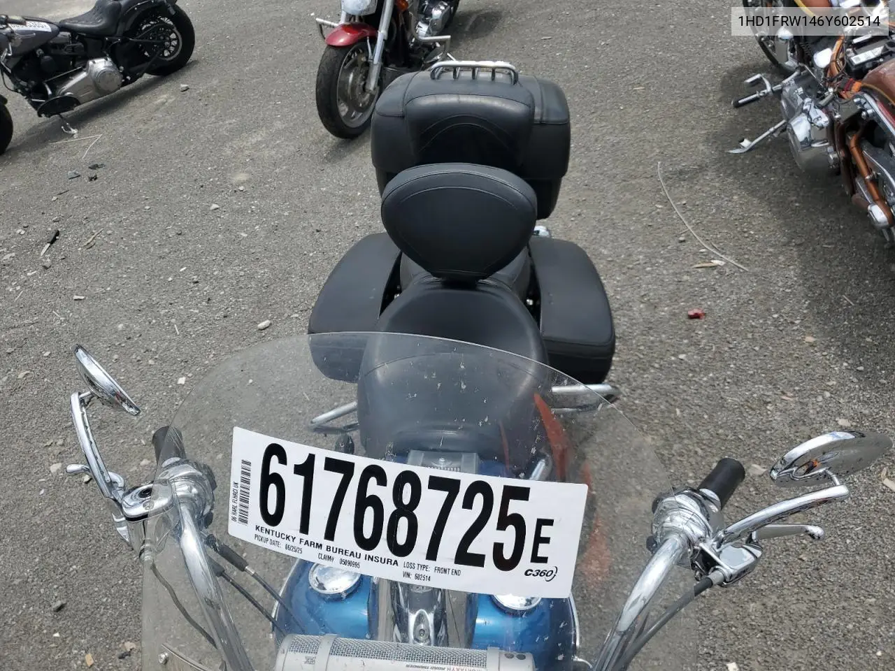 2006 Harley-Davidson Flhrci VIN: 1HD1FRW146Y602514 Lot: 61768725