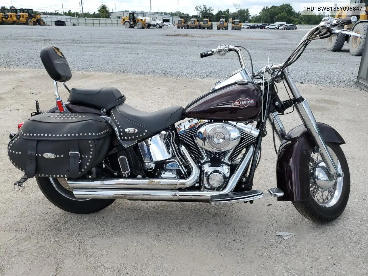 2006 Harley-Davidson Flstci VIN: 1HD1BWB186Y096847 Lot: 62135185