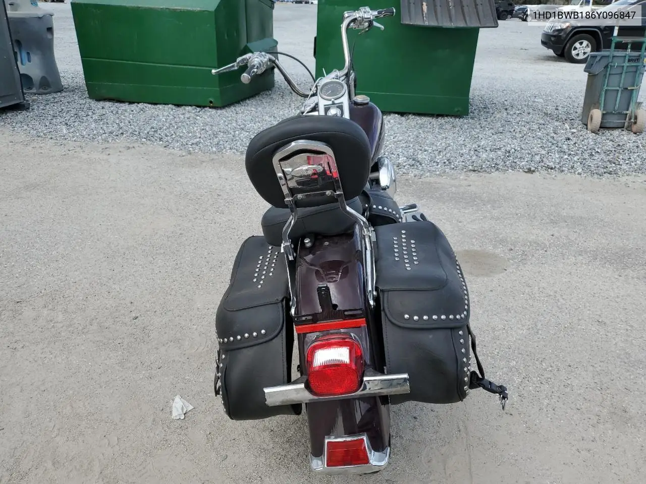 2006 Harley-Davidson Flstci VIN: 1HD1BWB186Y096847 Lot: 62135185