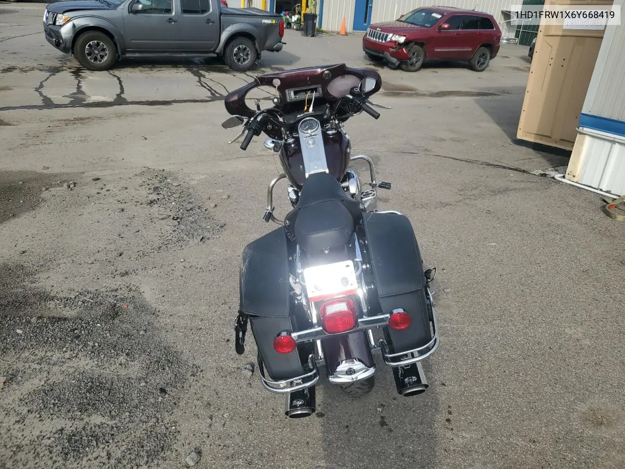 2006 Harley-Davidson Flhrci VIN: 1HD1FRW1X6Y668419 Lot: 62292265