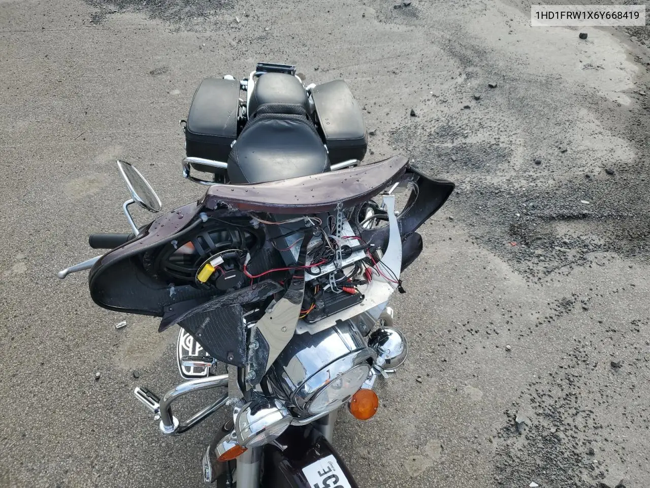 2006 Harley-Davidson Flhrci VIN: 1HD1FRW1X6Y668419 Lot: 62292265
