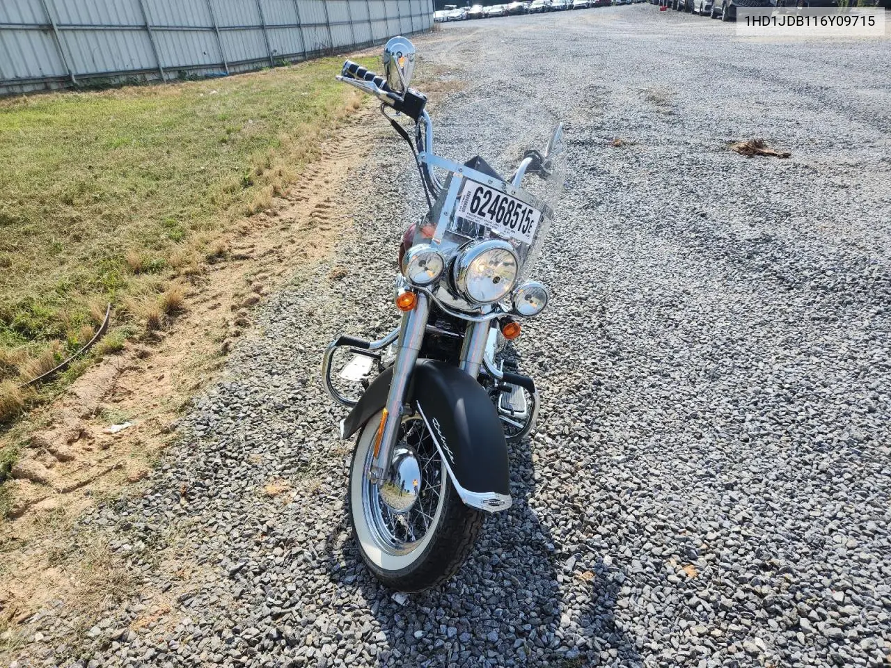2006 Harley-Davidson Flstni VIN: 1HD1JDB116Y09715 Lot: 62468515