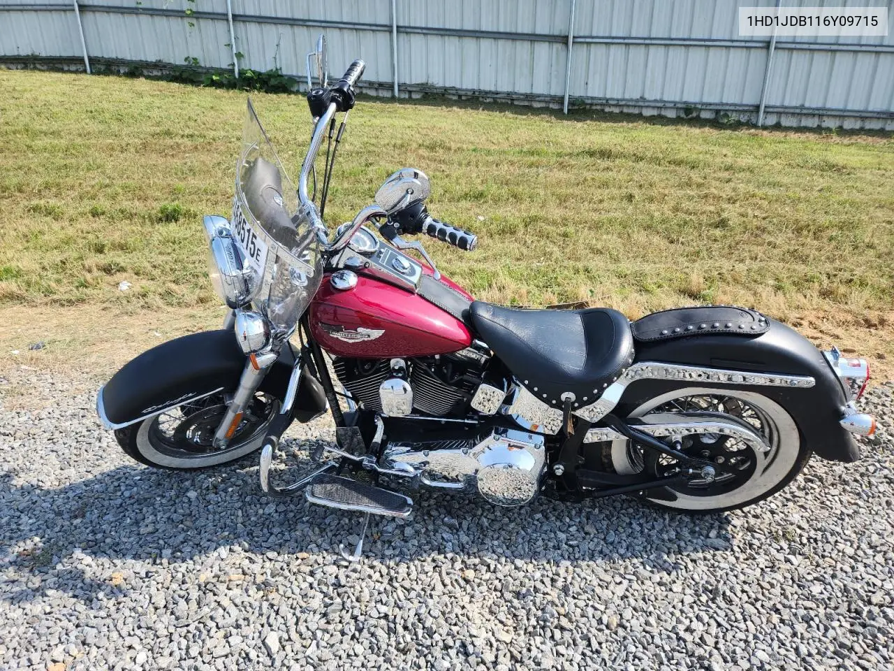 2006 Harley-Davidson Flstni VIN: 1HD1JDB116Y09715 Lot: 62468515