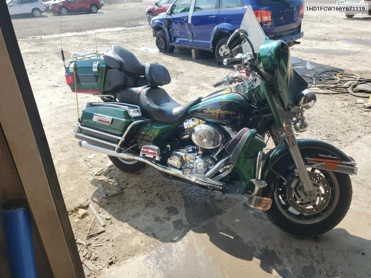 2006 Harley-Davidson Flhtcui VIN: 1HD1FCW166Y671119 Lot: 62534835