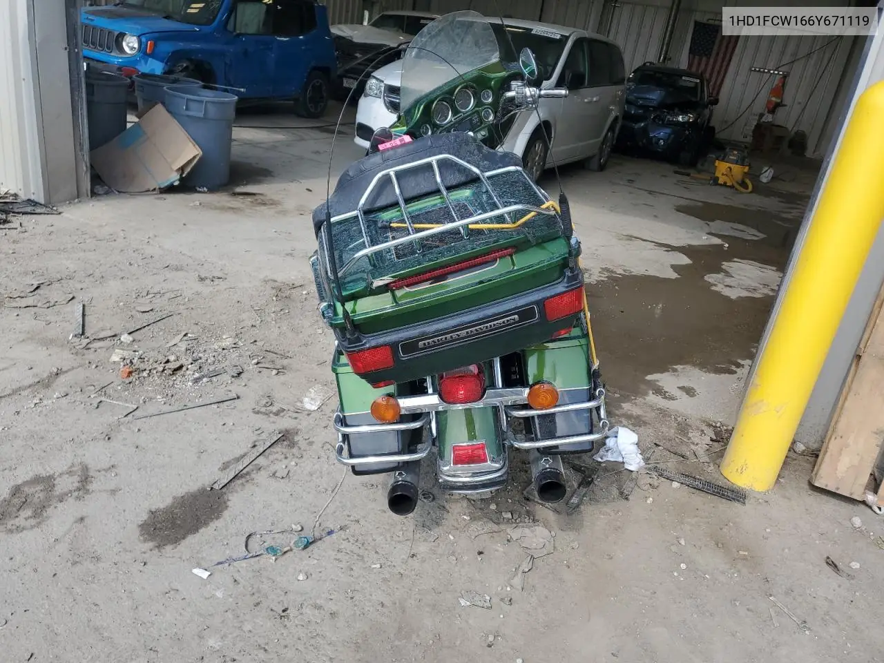 2006 Harley-Davidson Flhtcui VIN: 1HD1FCW166Y671119 Lot: 62534835