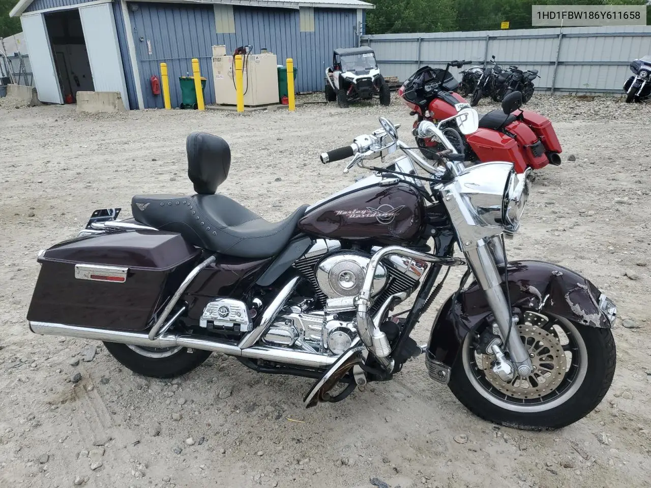 2006 Harley-Davidson Flhri VIN: 1HD1FBW186Y611658 Lot: 62542195