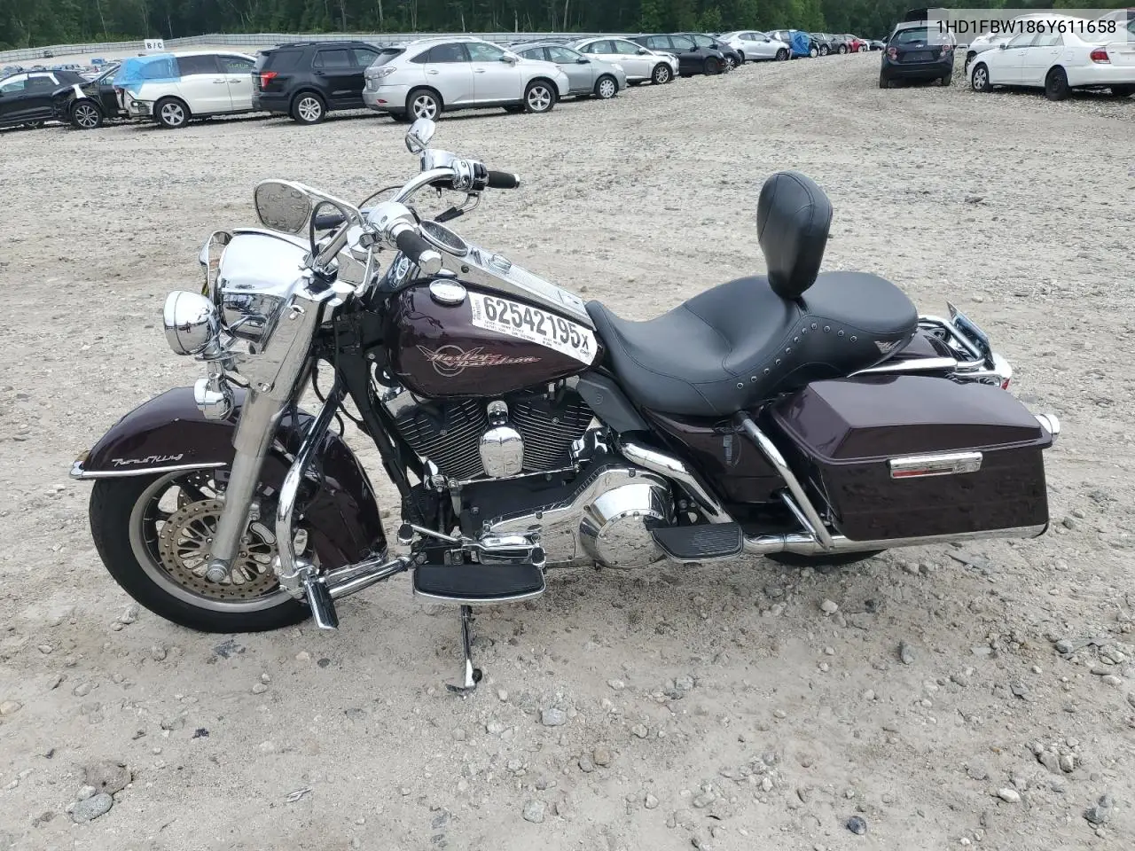 2006 Harley-Davidson Flhri VIN: 1HD1FBW186Y611658 Lot: 62542195