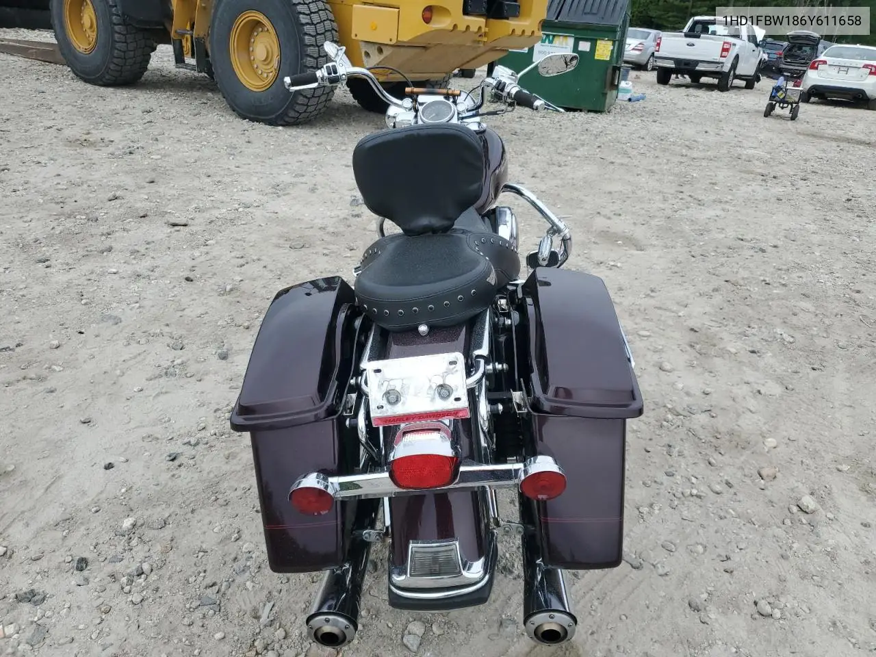 2006 Harley-Davidson Flhri VIN: 1HD1FBW186Y611658 Lot: 62542195
