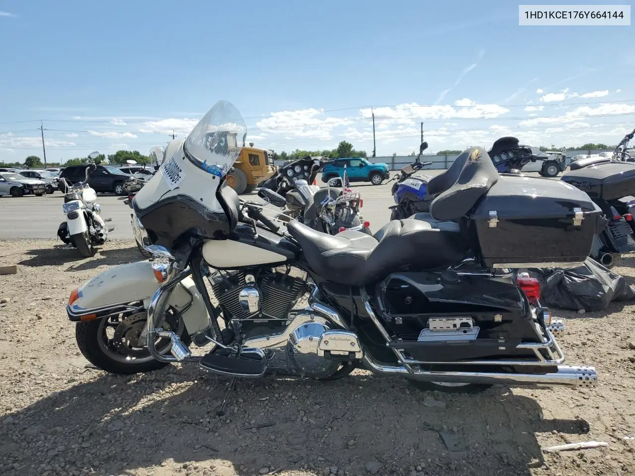 2006 Harley-Davidson Flhtpi VIN: 1HD1KCE176Y664144 Lot: 62600005
