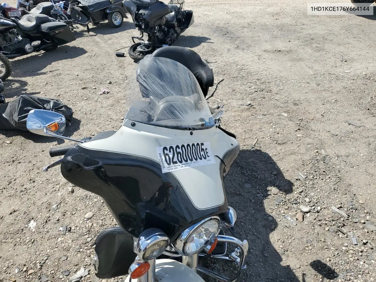 2006 Harley-Davidson Flhtpi VIN: 1HD1KCE176Y664144 Lot: 62600005
