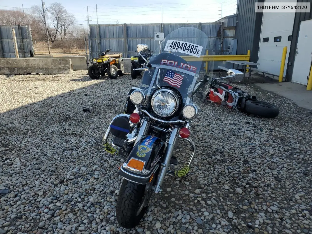 2007 Harley-Davidson Flhpi VIN: 1HD1FHM137Y643120 Lot: 48948485