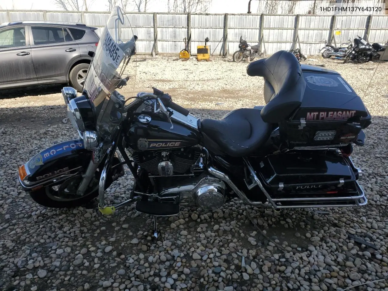 2007 Harley-Davidson Flhpi VIN: 1HD1FHM137Y643120 Lot: 48948485