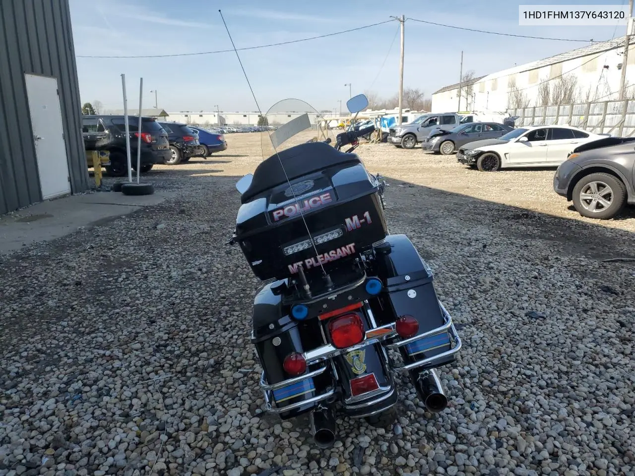 2007 Harley-Davidson Flhpi VIN: 1HD1FHM137Y643120 Lot: 48948485