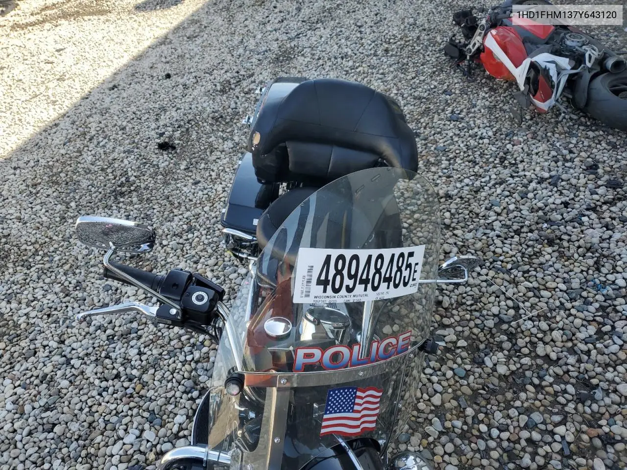 2007 Harley-Davidson Flhpi VIN: 1HD1FHM137Y643120 Lot: 48948485