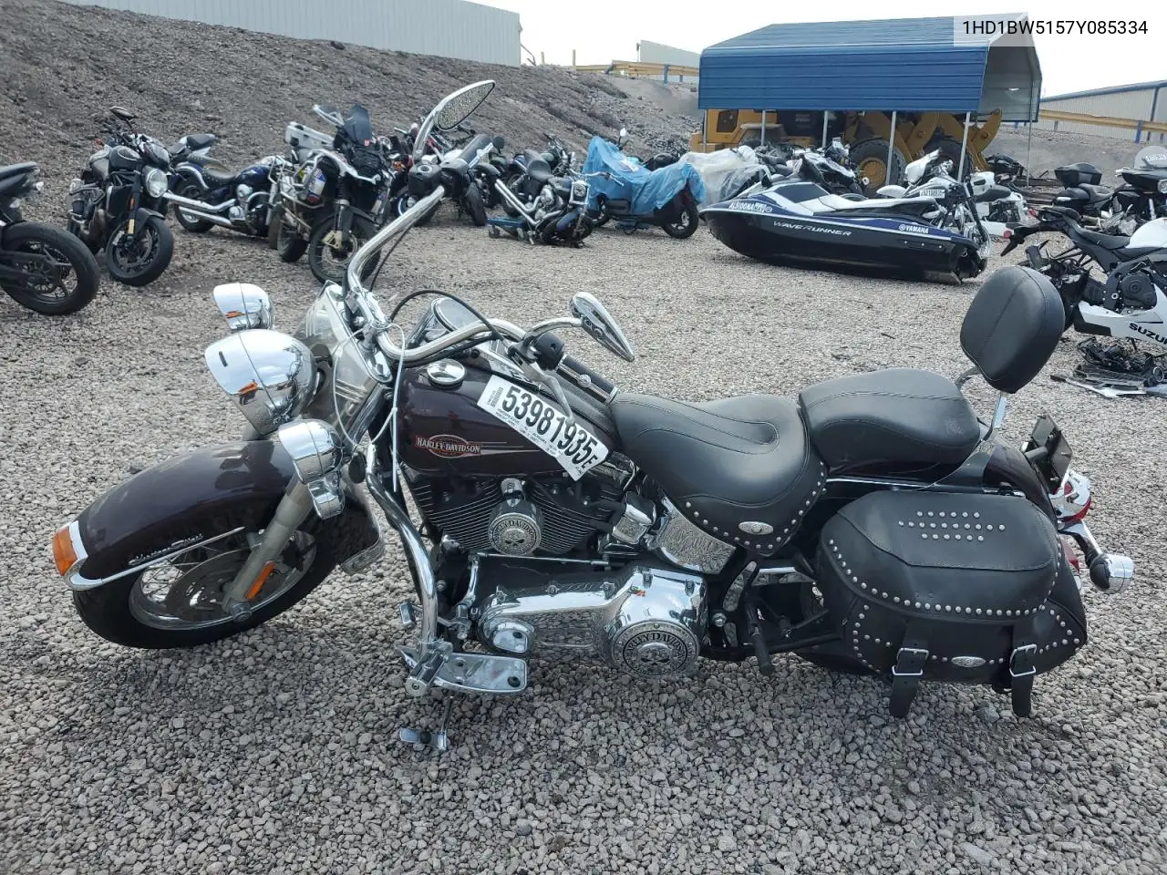 2007 Harley-Davidson Flstc VIN: 1HD1BW5157Y085334 Lot: 53981935