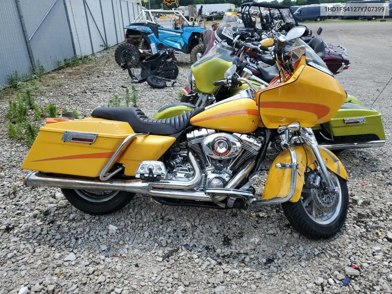 2007 Harley-Davidson Fltr VIN: 1HD1FS4127Y707399 Lot: 62369415