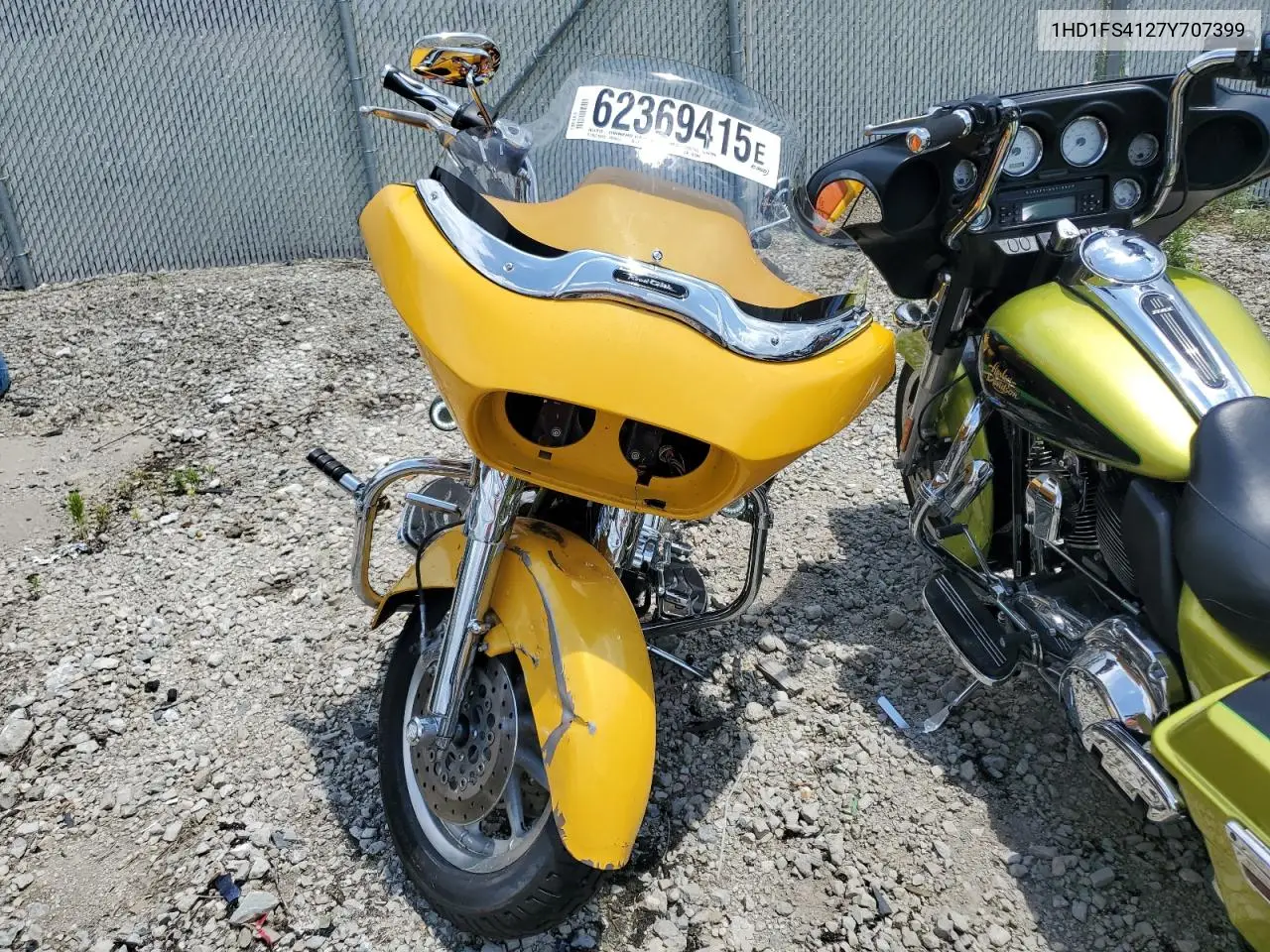 2007 Harley-Davidson Fltr VIN: 1HD1FS4127Y707399 Lot: 62369415