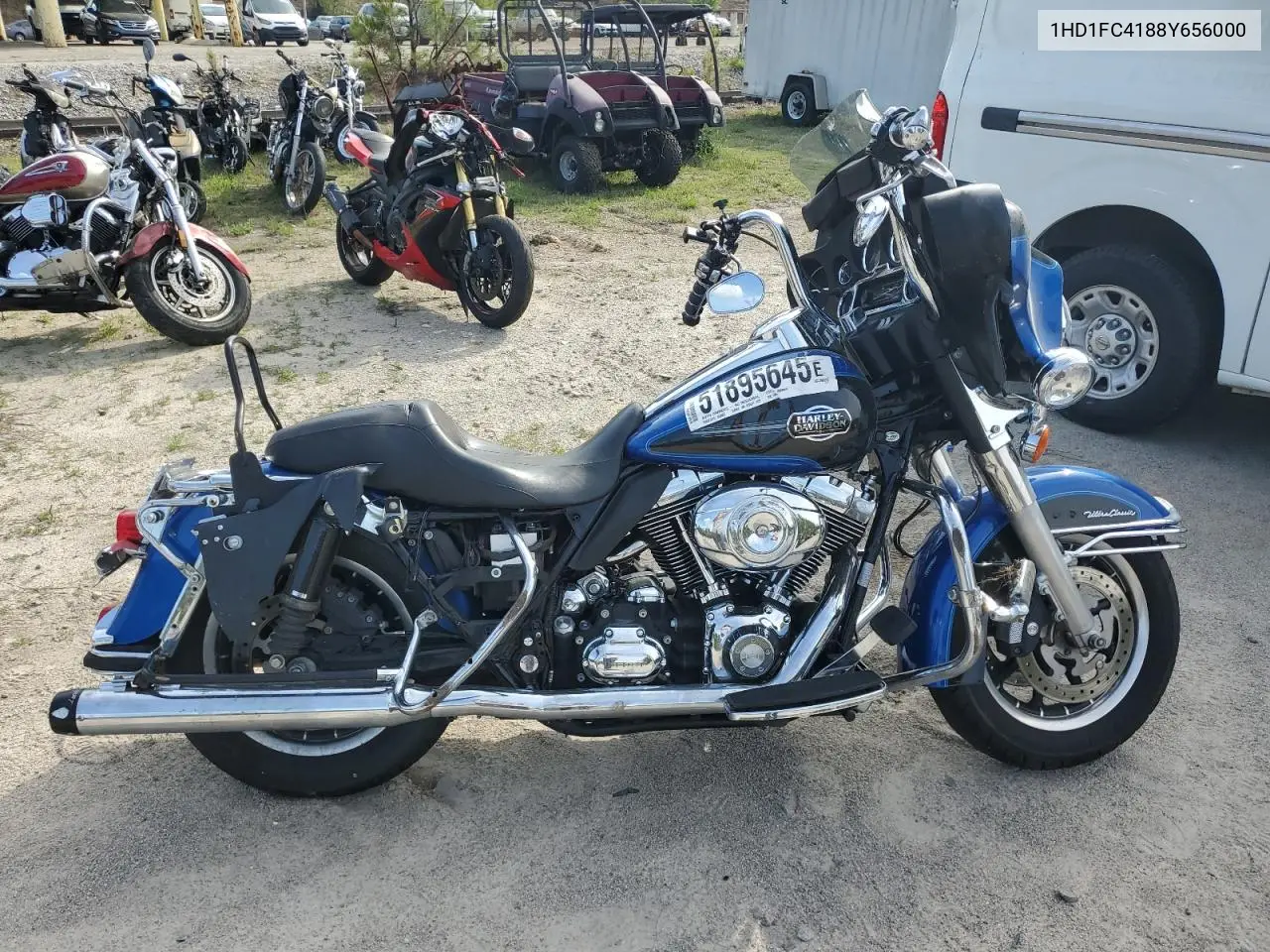 2008 Harley-Davidson Flhtcui VIN: 1HD1FC4188Y656000 Lot: 51895645