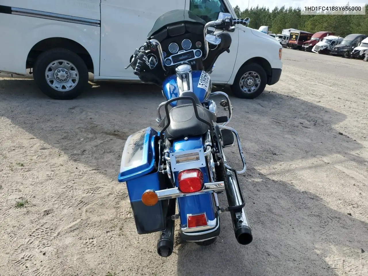2008 Harley-Davidson Flhtcui VIN: 1HD1FC4188Y656000 Lot: 51895645