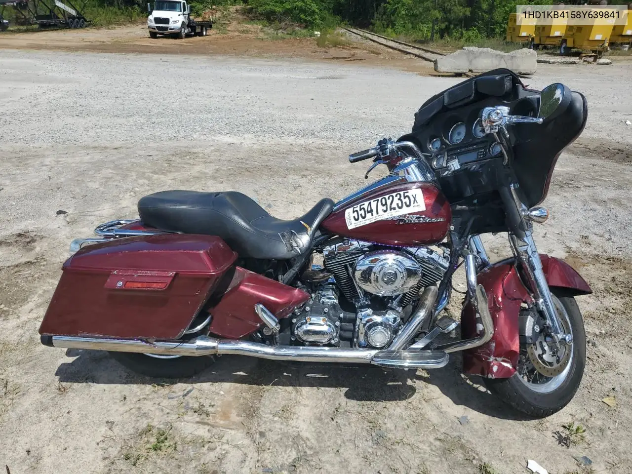 2008 Harley-Davidson Flhx VIN: 1HD1KB4158Y639841 Lot: 55479235