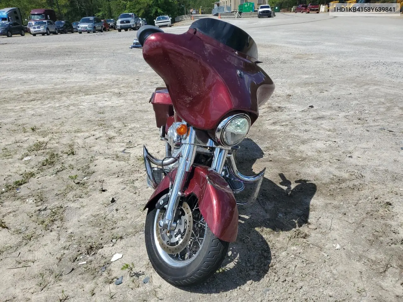 2008 Harley-Davidson Flhx VIN: 1HD1KB4158Y639841 Lot: 55479235