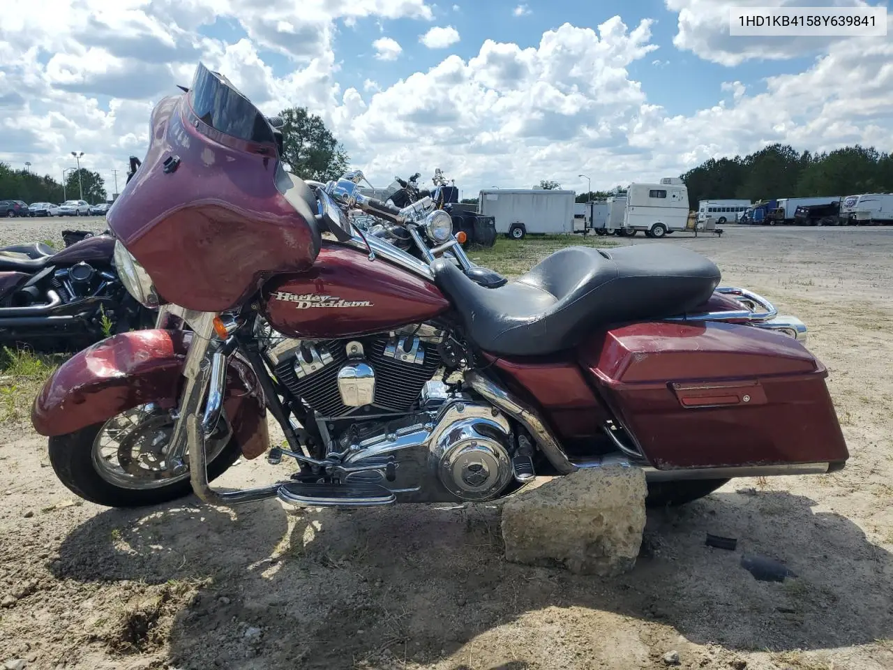 2008 Harley-Davidson Flhx VIN: 1HD1KB4158Y639841 Lot: 55479235