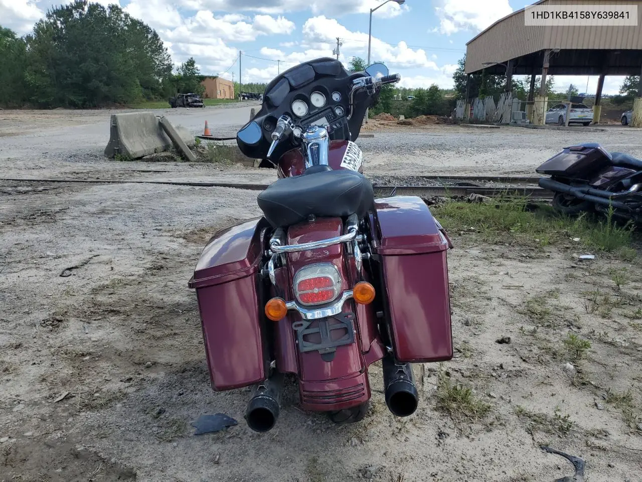 2008 Harley-Davidson Flhx VIN: 1HD1KB4158Y639841 Lot: 55479235