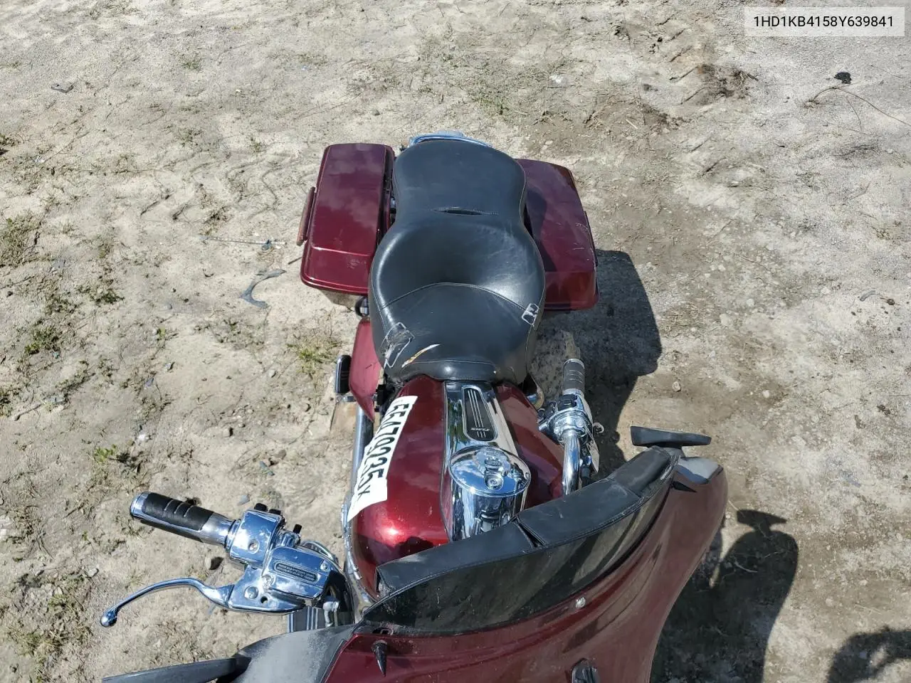 2008 Harley-Davidson Flhx VIN: 1HD1KB4158Y639841 Lot: 55479235