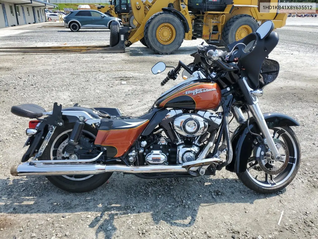 2008 Harley-Davidson Flhx VIN: 1HD1KB41X8Y635512 Lot: 59335175